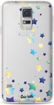 Casetastic Samsung Galaxy S5 / Galaxy S5 Plus / Galaxy S5 Neo Hoesje - Softcover Hoesje met Design - Funky Stars Print