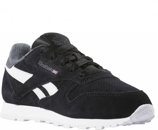 Reebok classic sale leather enfant noir