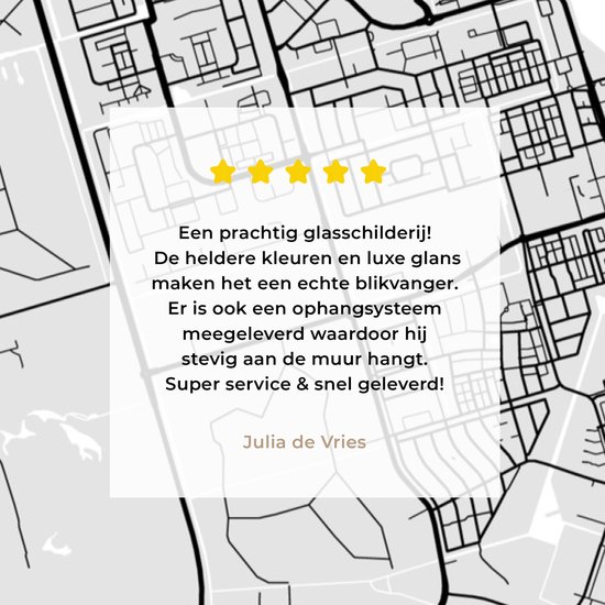 MuchoWow® Glasschilderij 40x60 cm - Schilderij acrylglas - Stadskaart - Zeewolde - Grijs - Wit - Foto op glas - Schilderijen - Plattegrond