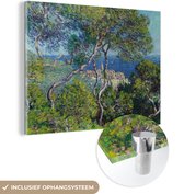 MuchoWow® Peinture sur verre 40x30 cm - Peinture sur verre - Bordighera - peinture de Claude Monet - Photo sur verre acrylique - Peintures