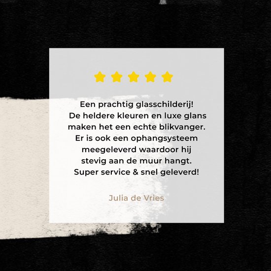 MuchoWow® Peinture sur verre 40x20 cm - Peinture sur verre acrylique - Abstrait - Pastel - Minimalisme - Photo sur verre - Peintures