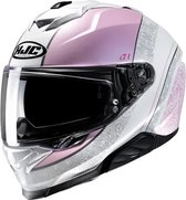 Hjc I71 Sera White Pink Mc8 Full Face Helmets M - Maat M - Helm