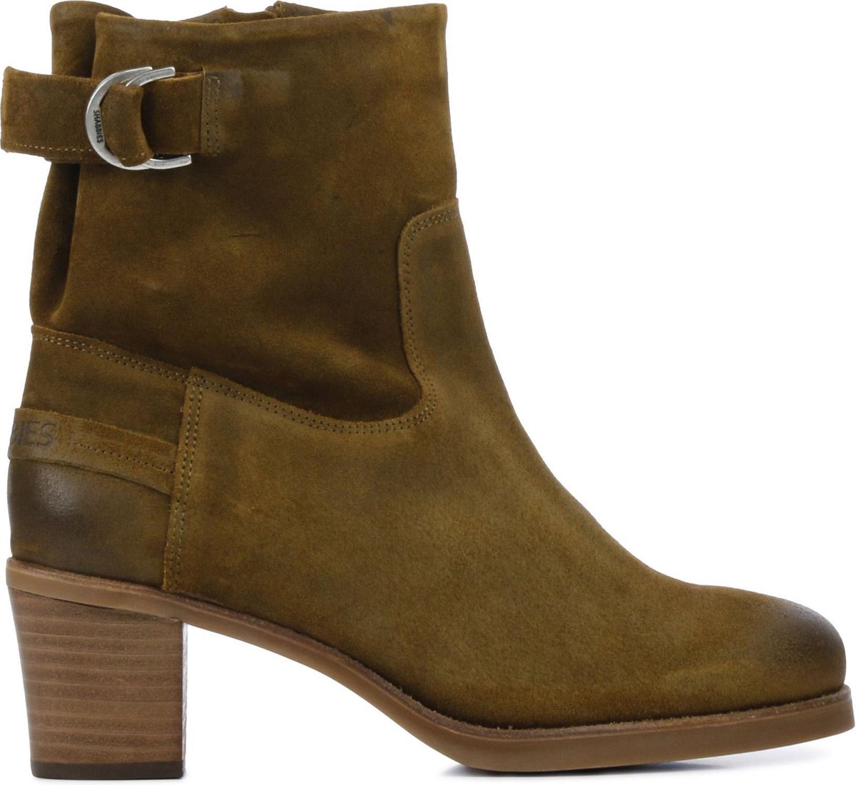 Shabbies Amsterdam Mannen Suède / Laarzen / Damesschoenen 182020143 -  Cognac - Maat 42 | bol.com
