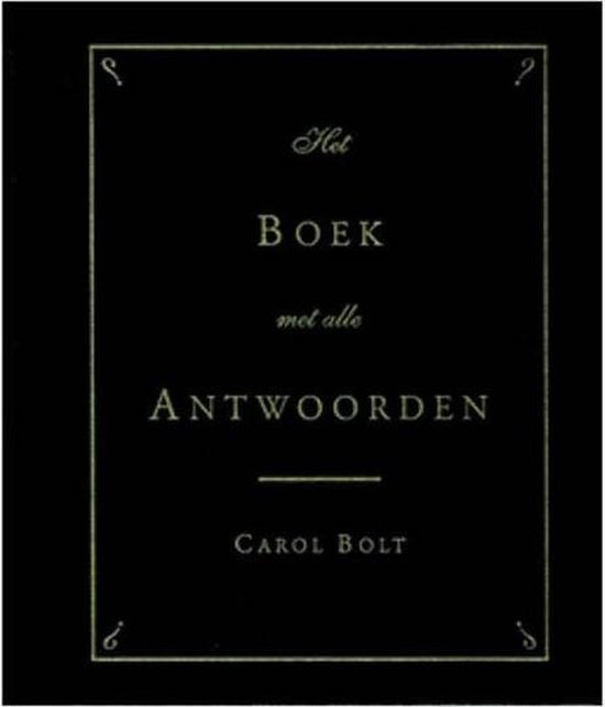 Het boek met alle antwoorden - mini - Carol Bolt