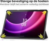 Hoes Geschikt voor Lenovo Tab P11 (2e Gen) Hoes Book Case Hoesje Trifold Cover Met Screenprotector - Hoesje Geschikt voor Lenovo Tab P11 (2nd Gen) Hoesje Bookcase - Don't Touch Me