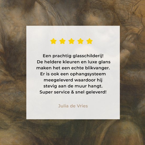 MuchoWow® Peinture sur verre 90x90 cm - Peinture sur verre - Marie avec l'enfant et Sainte Anne - Leonardo de Vinci - Photo sur verre acrylique - Peintures