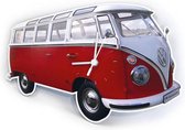 Horloge murale Brisa Volkswagen T1 bus Bulli - Couleur - Rouge