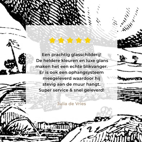 MuchoWow® Peinture sur verre 160x120 cm - Peinture sur verre acrylique - Illustration d'un tapir dans un champ en noir et blanc - Photo sur verre - Peintures