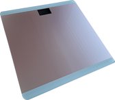 Bol.com Roze digitale personenweegschaal van glas - Personenweegschalen/weegschalen aanbieding