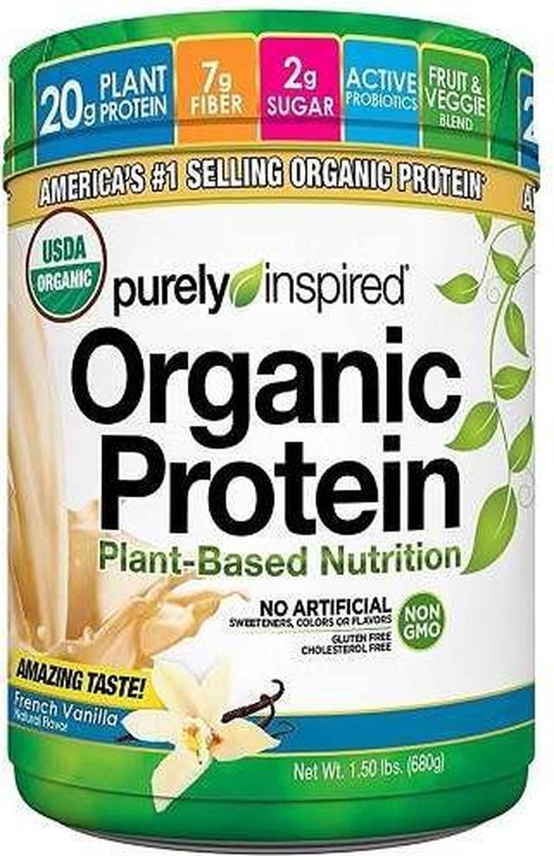 100% Plant Based Protein 680gr Vanille