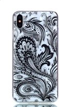 GadgetBay Diamant hoesje TPU iPhone XS Max Case - Zwart