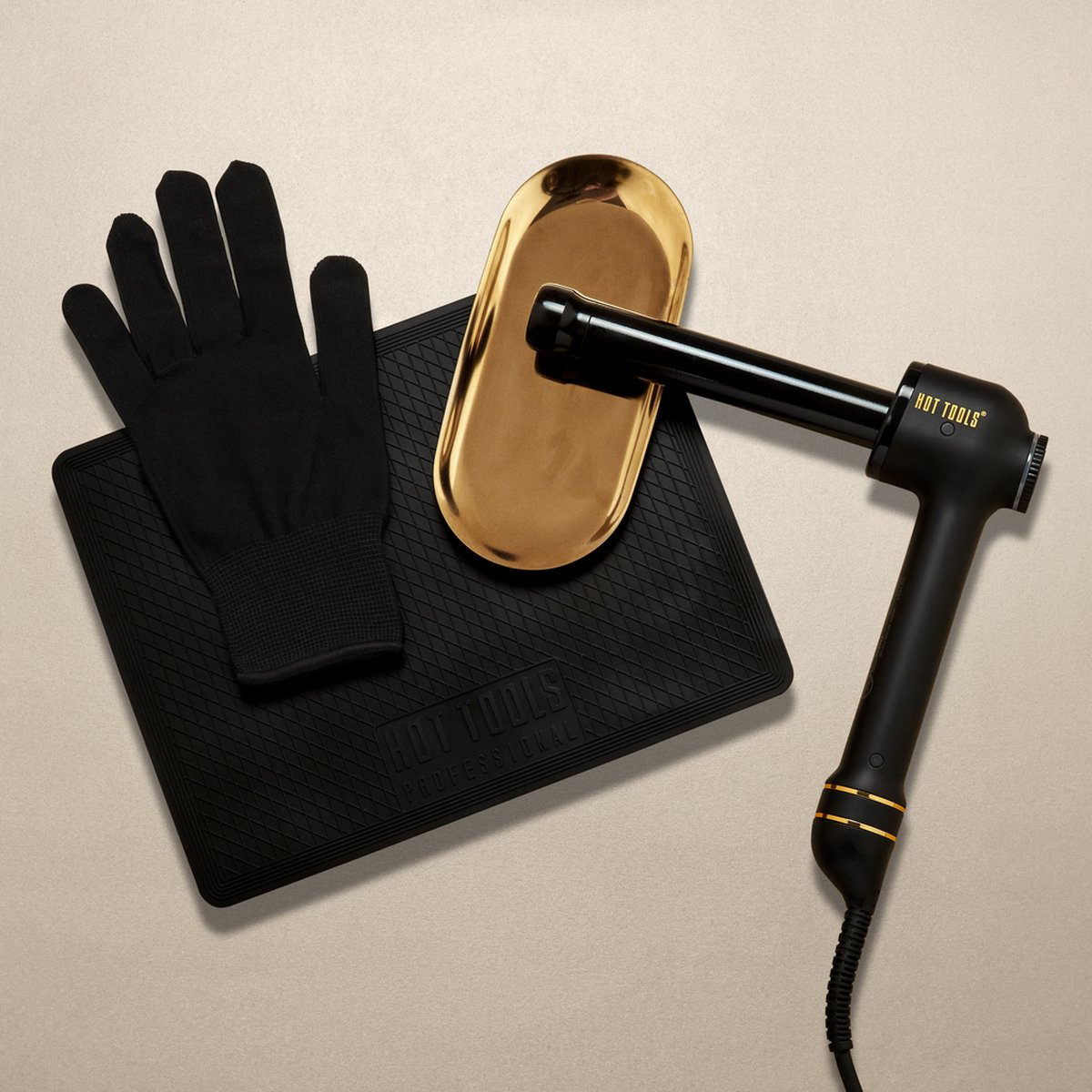 Hot Tools Curl Bar 32 mm Krultang Black Gold - afbeelding 3