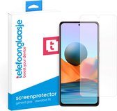 Telefoonglaasje Screenprotectors - Geschikt voor Xiaomi Redmi Note 10 Pro - Case Friendly - Gehard Glas Screenprotector - Geschikt voor Xiaomi Redmi Note 10 Pro - Beschermglas