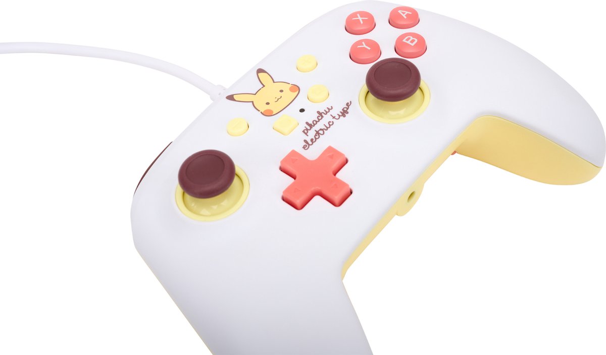 PowerA Geavanceerde Bedrade Controller - Nintendo Switch - Pikachu Electric Type – foto 4