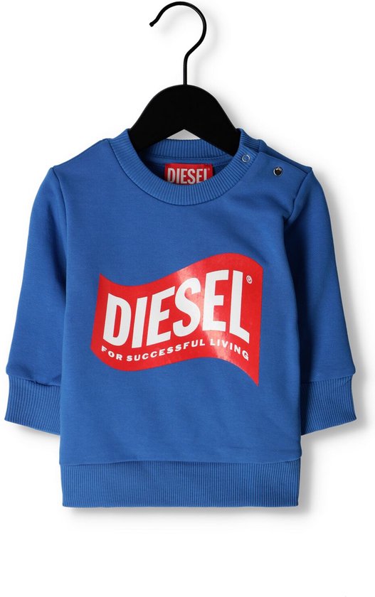 Diesel Sannyb Sweaters & Pulls & Gilets Bébé - Pull - Sweat à capuche - Cardigan - Blauw - Taille 80/86