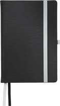 Leitz Style Notitieboek met Harde Kaft - 80 A5 Vel - Gelijnd - FSC Gecertificeerd - Satijn Zwart