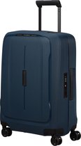 Valise de voyage Samsonite - Essens Spinner (4 roues) bagage à main 55 cm - Blue nuit - 2,6 kg