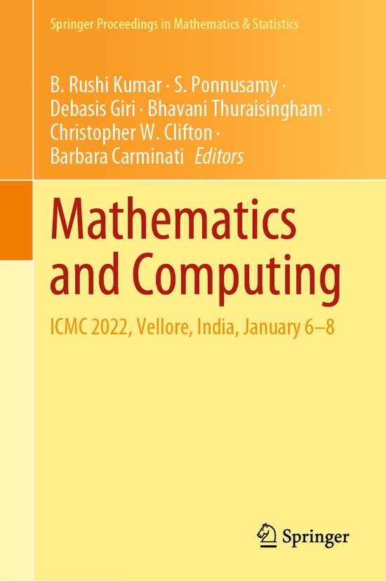 Springer Proceedings in Mathematics & Statistics415- Mathema ... - cover