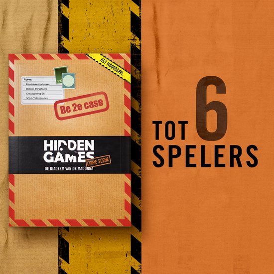 Thumbnail van een extra afbeelding van het spel Hidden Games - De Diadeem van de Madonna - Escape Room Detective Spel - Breinbreker voor 1-6 Spelers