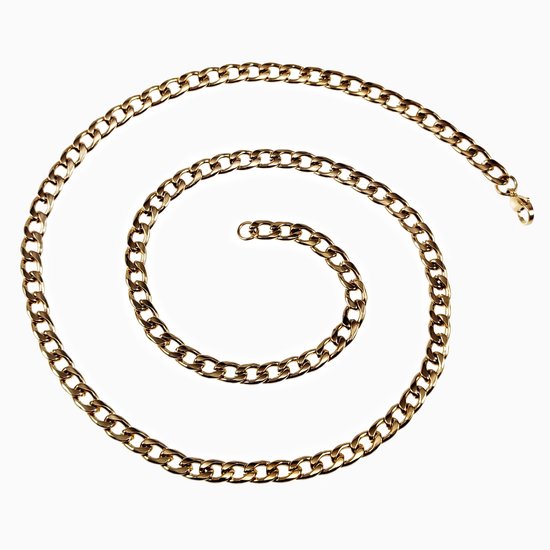 925 collar de cadena de eslabones cubanos de plata personalidad de los Hombres e