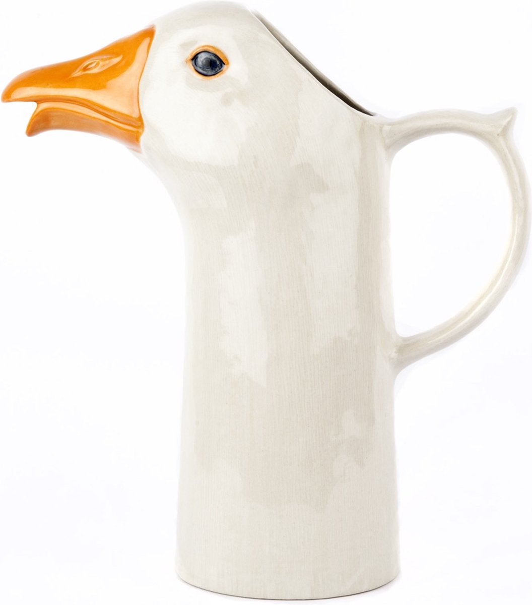 Quail wijn- en waterkan Gans