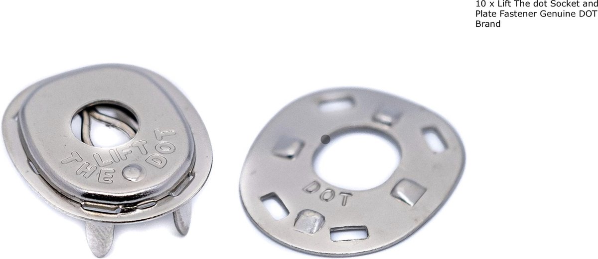 10 x Lift the Dot sluiting-Bootkap sluiting-MG sluiting.