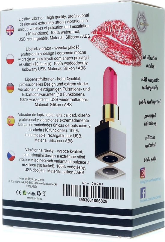 3ina THE LIPSTICK - Lippenstift - 371 hot pink/donkerroze