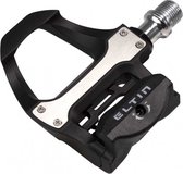 ELTIN Pro-pedalen Compatible Met Shimano - Black / Silver - One Size