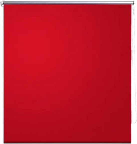Berg As chrysant vidaXL Rolgordijn verduisterend 120 x 175 cm rood | bol.com