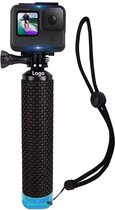 Garpex® Drijvende handgrip floater - Universele Bobber - Accessoire geschikt voor alle action camera's - Blauw