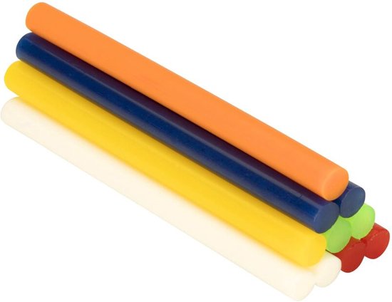 Hot melt glue sticks Salki 431088 Multicolour Decoratie Ø 8 x 95 mm (22 Stuks)