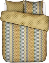 ESSENZA Stach Housse de couette Automne jaune - Lits-Jumeaux - 240x200/220 cm