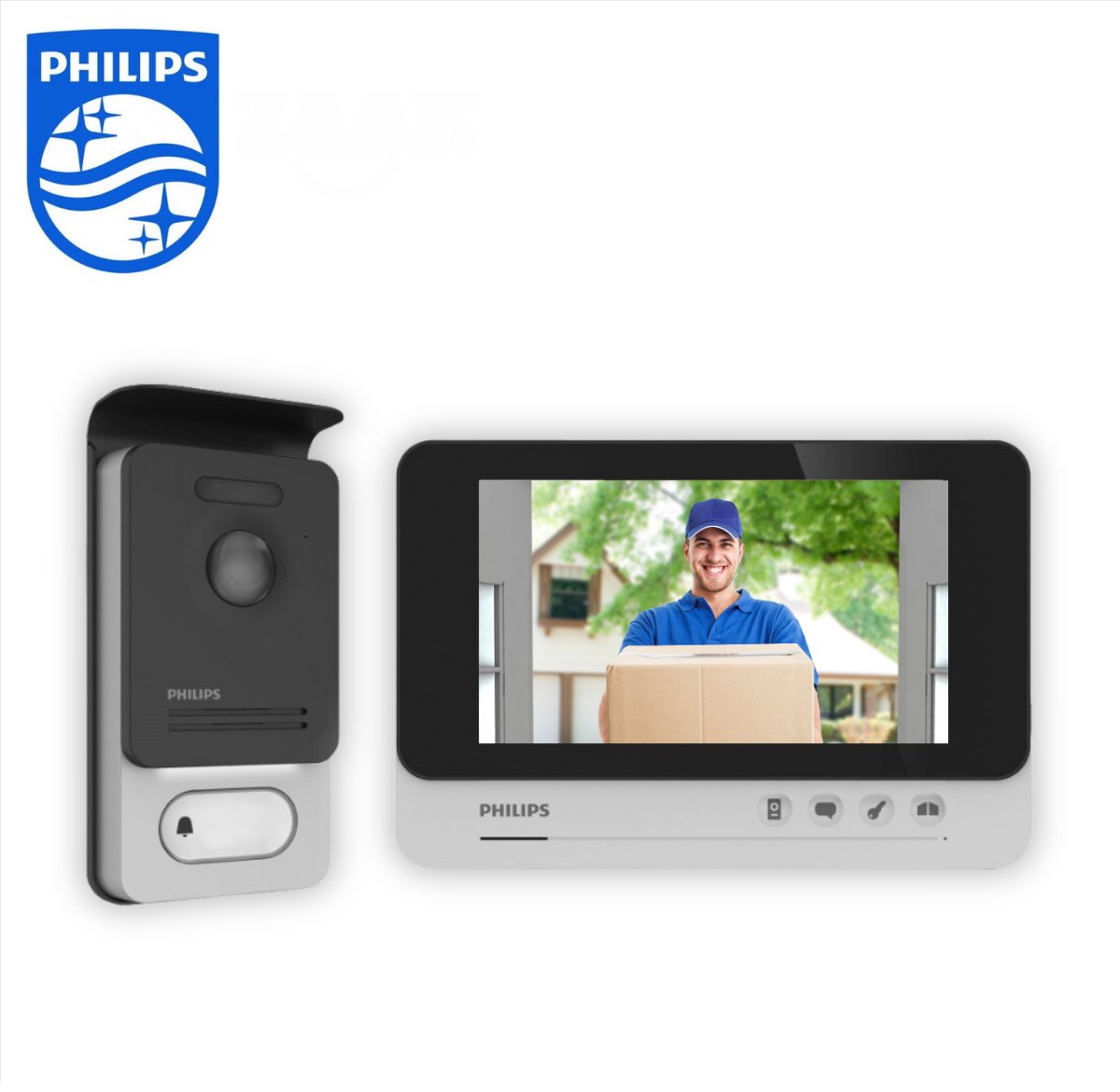 Philips 531019 Complete set voor Video-deurintercom 2-draads