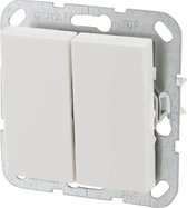 Interrupteur série Gira SY55 - Montage encastré - Blanc polaire