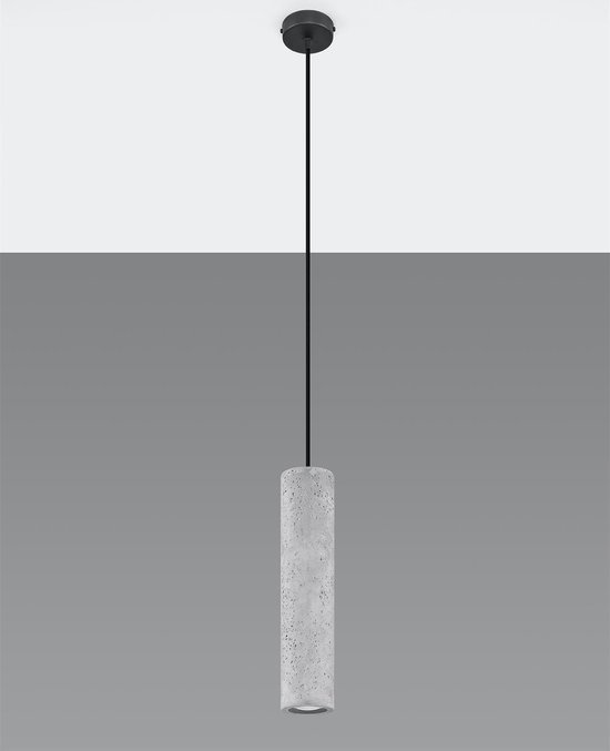 Sollux - Hanglamp Luvo 1 lichts beton