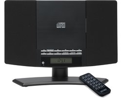 Denver Radio CD Speler - Wandmontage - FM Radio - Wekkerradio - 20 voorkeuzezenders - AUX - MC5220B