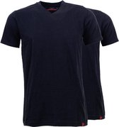 Pierre Cardin - Heren Tee SS 2-pack t-shirts - Zwart - Maat XXL