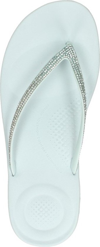 FitFlop IQUSHION Dames Slippers - Blauw - Sparkle - Maat 37
