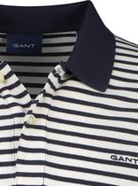 Gant poloshirt korte mouw wit