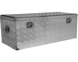Aluminium kist 105x45x40 cm - lichtgewicht - gasveren
