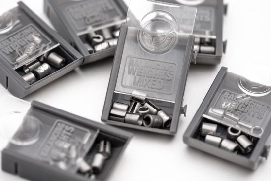 Korda Dark Matter Balancing Weights - 0.45g - Zilver van Korda — afbeelding 5