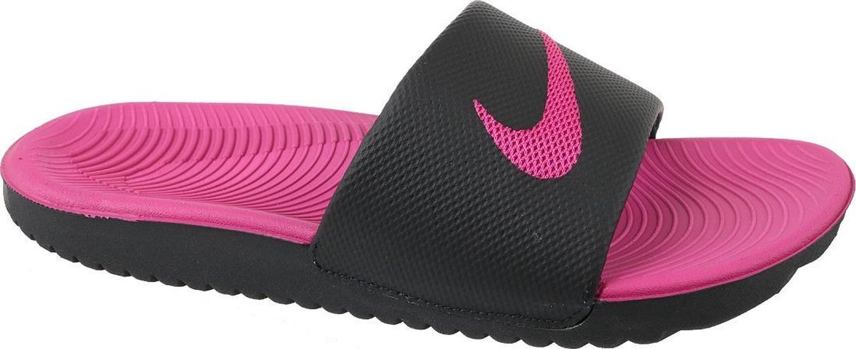 Nike Kawa Slide GS/PS 819353-001, Vrouwen, Zwart, Slippers maat: 31 EU |  bol.com