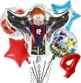 Roblox ballon set - 54x52cm - Folie Ballon - Roblox - Game - Gaming - Themafeest - 4 jaar - Verjaardag - Ballonnen - Versiering - Helium ballon
