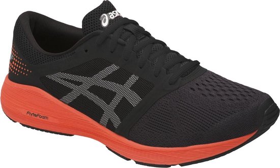 bol.com | Asics RoadHawk FF T7D2N-9030, Mannen, Zwart, Hardloopschoenen  maat: 47 EU