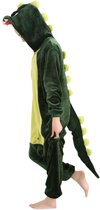 Dragon Dino Crocodile (Vert) Costume Onesie Costume Outfit House Suit Combinaison Déguisement Costume - Déguisements - Halloween & Carnaval - SnugSquad - Enfants & Adultes - Unisexe - Taille XL pour la hauteur du corps (175 - 195 cm)