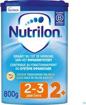 Nutrilon 2+ - Peuter Groeimelk Kinderen Vanaf 2 jaar - Babyvoeding in Poeder voor Flesvoeding - Blik 800g