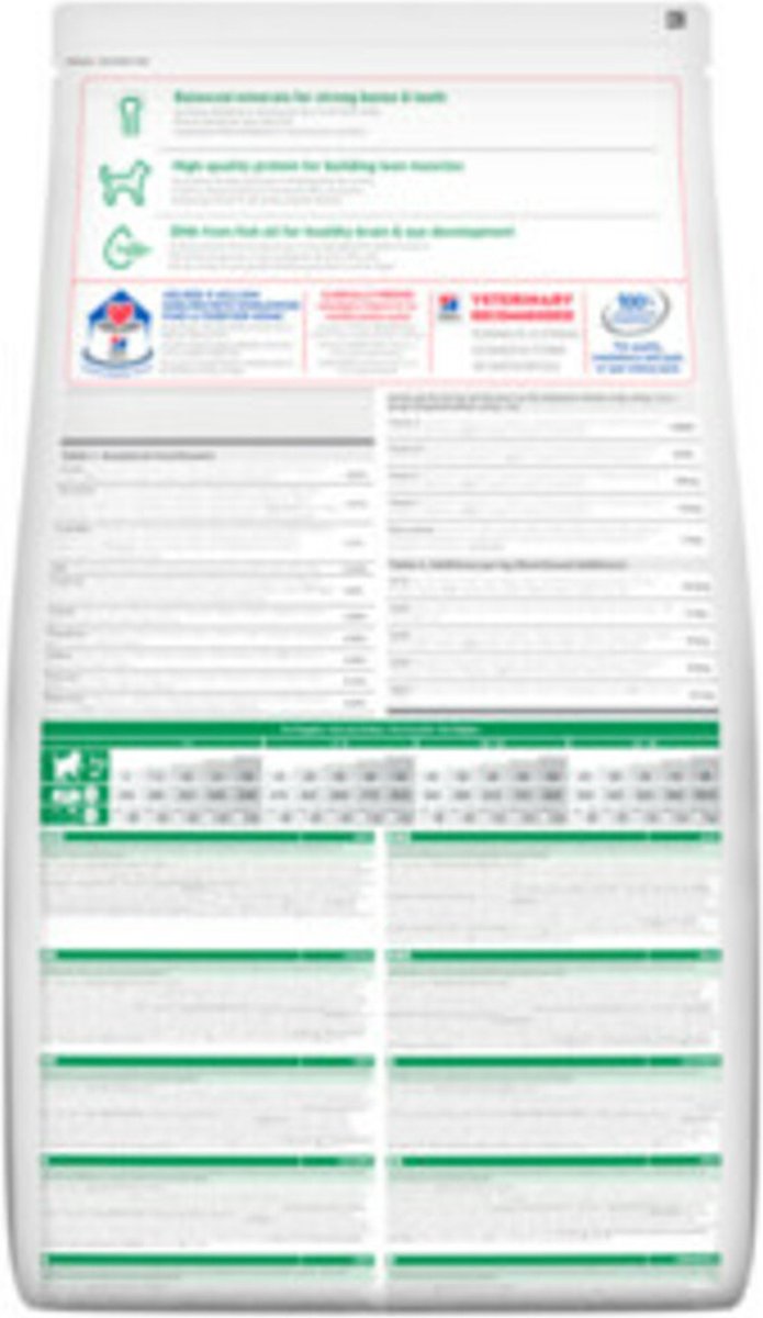 Hill's Science Plan Canine Healthy Development - Puppy - Kip - Hondenvoer - 16 kg thumbnail 4