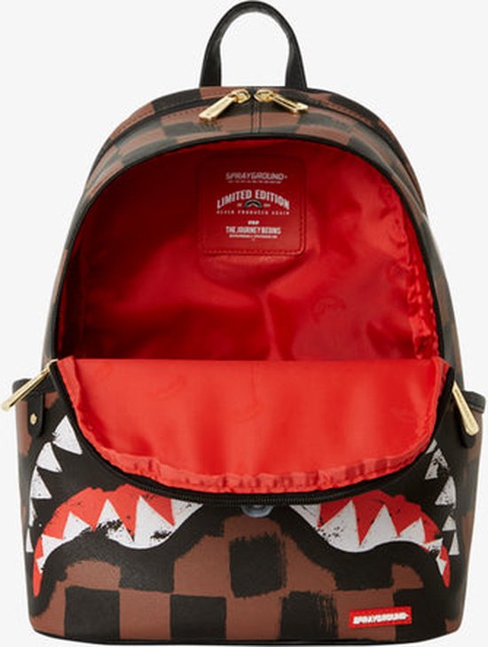 Sprayground Sharks in Paris Painted Pouchette