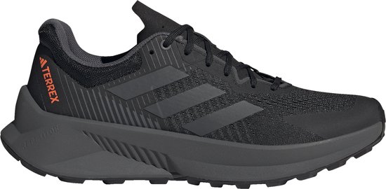 adidas TERREX TERREX Soulstride Flow Trail Running Schoenen - Heren - Zwart- 45 1/3