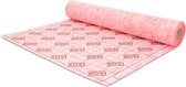 ISOX - Waterdicht Membraan Polyetyleen Plastic Mat Voor Badkamer 10m Rood